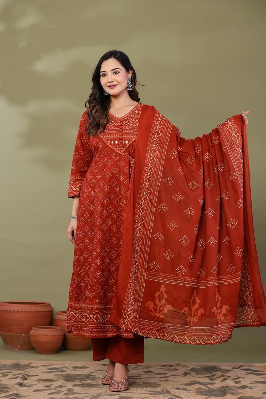 JAIPURI ANARKALI SET (#135)