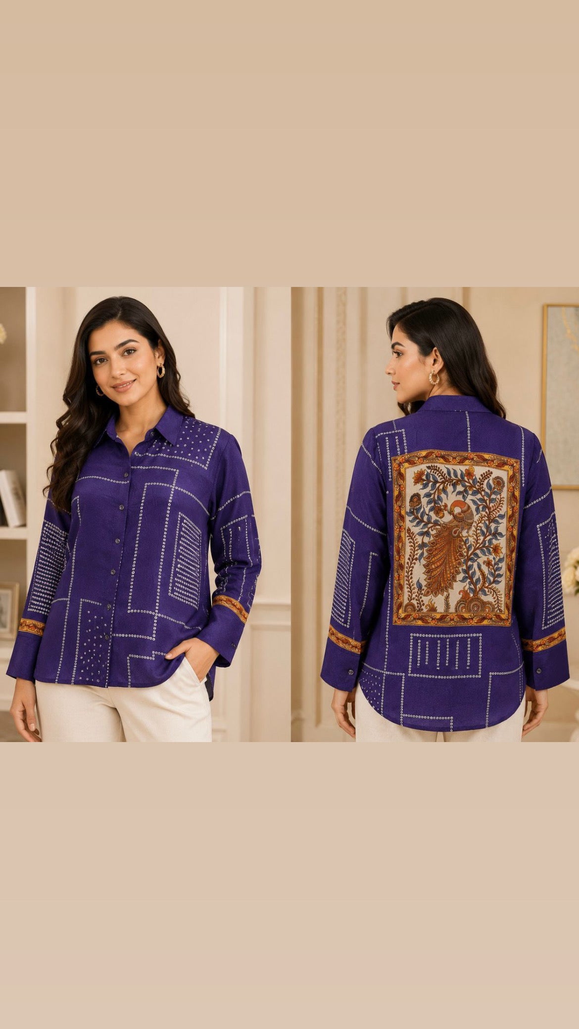 CREPE SILK SHIRT