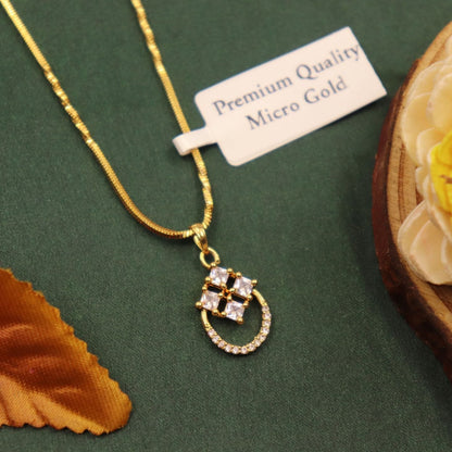 (003) A.D ANTI-TURNISH CHAIN PENDANT