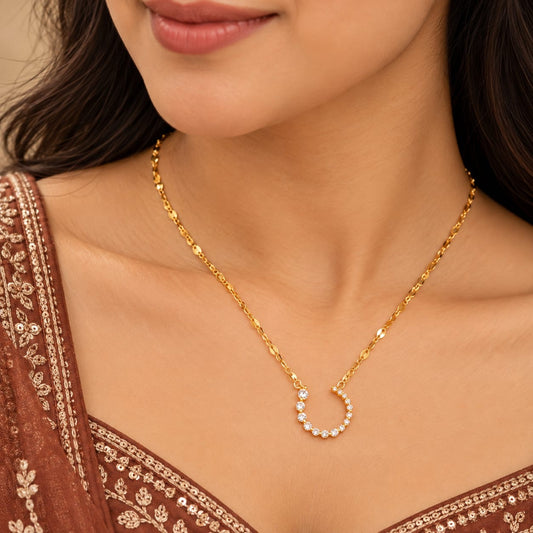 (004) A.D ANTI-TURNISH CHAIN PENDANT