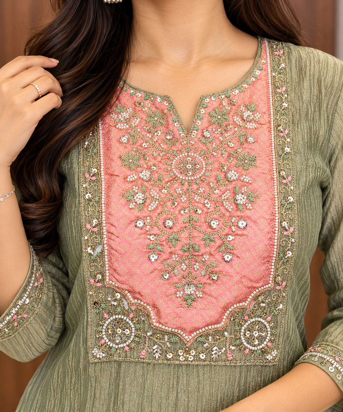 SALSA SILK A-LINE DUPATTA SET (#155)
