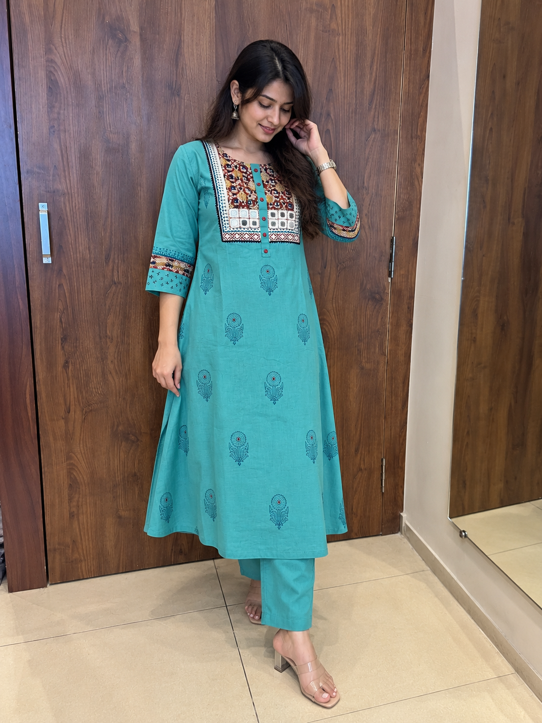 RANGOLI GAMTHI KURTI PANT (#153)