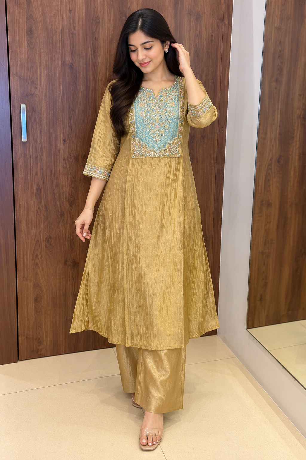 SALSA SILK A-LINE DUPATTA SET (#155)