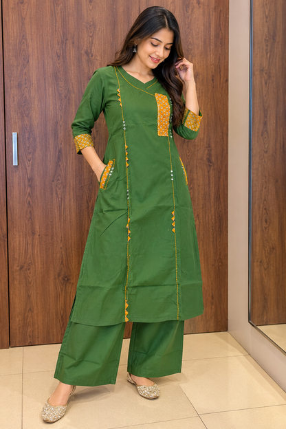 GAMTHI DUPATTA SET (#130)