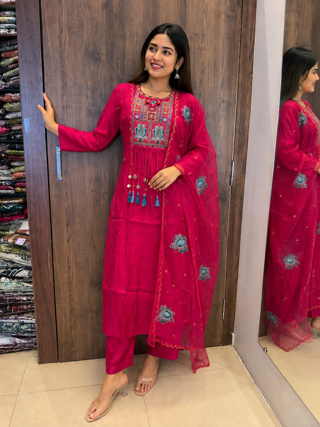 GULABO NOOR MULCHANDERI SET (#85)