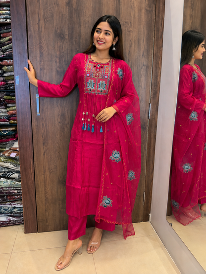 GULABO NOOR MULCHANDERI SET (#85)