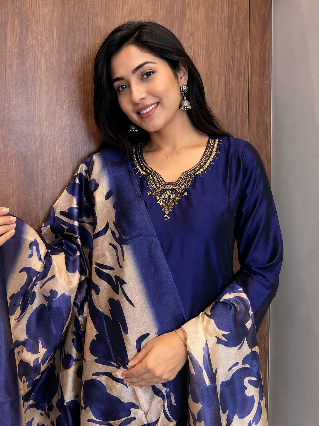 ROYAL SAPPHIRE DUPATTA SET