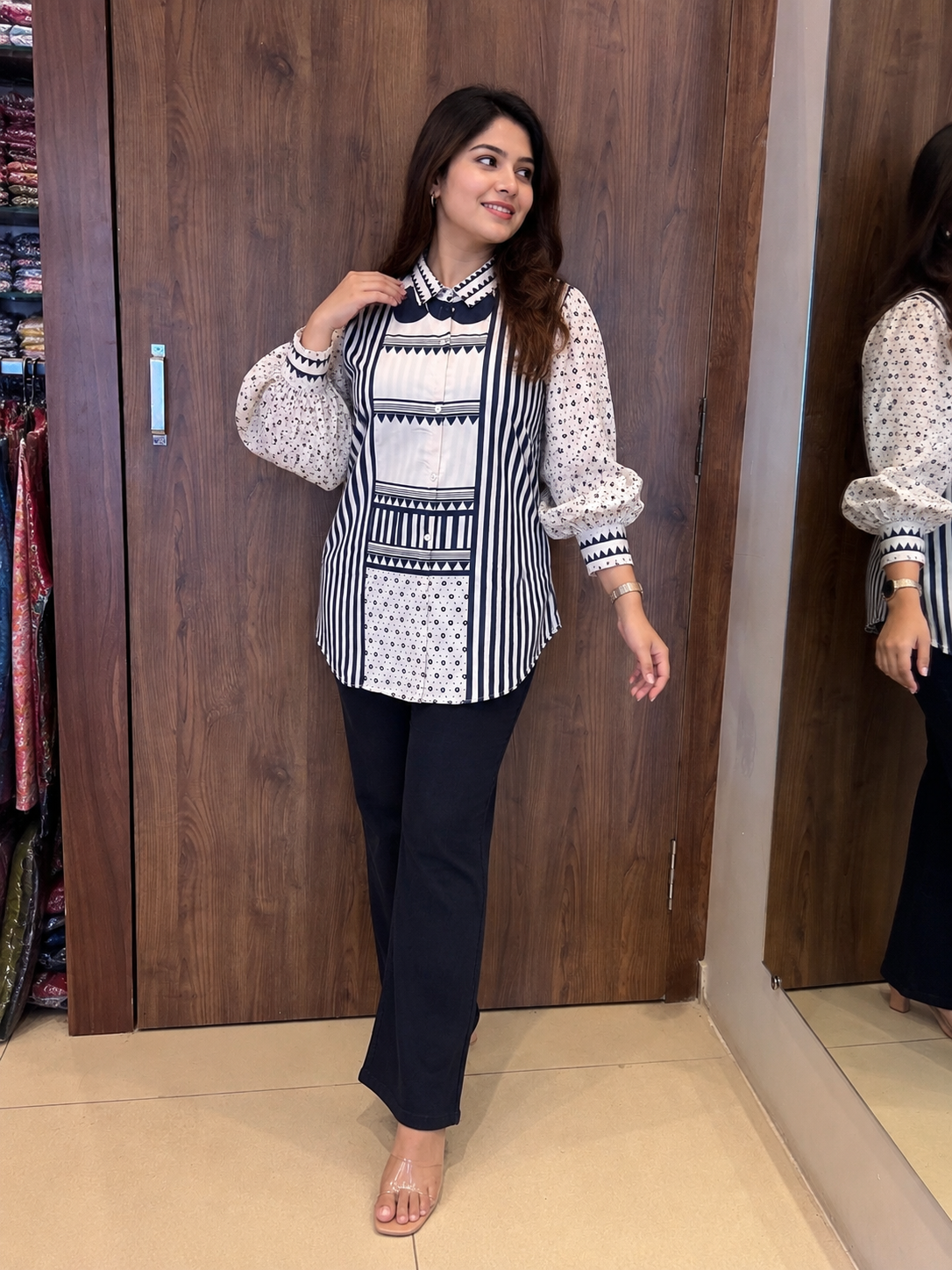CREPE SILK SHIRT