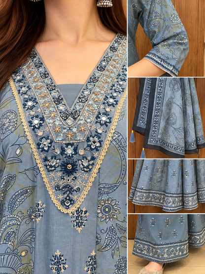 ANARKALI PALAZZO SET (#134)