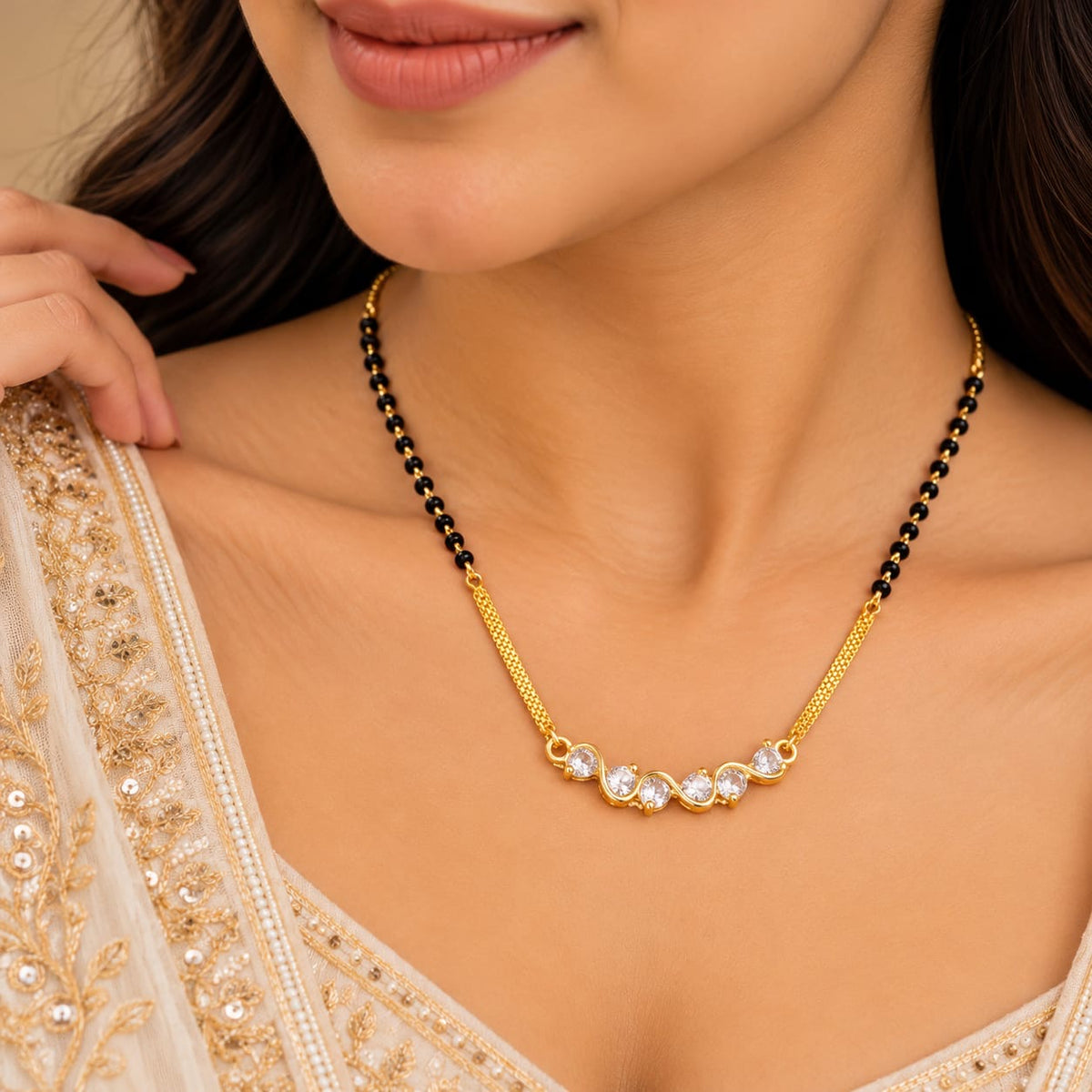 (002) A.D ANTI-TURNISH MANGALSUTRA