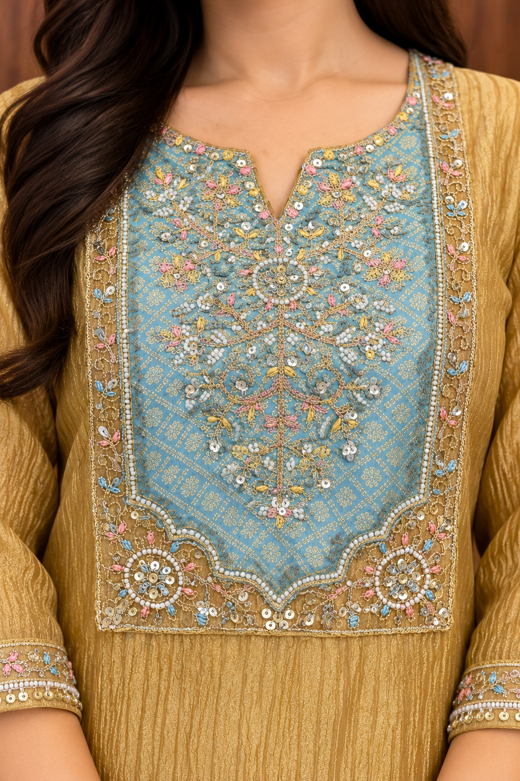 SALSA SILK A-LINE DUPATTA SET (#155)