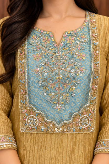 SALSA SILK A-LINE DUPATTA SET (#155)