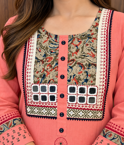 RANGOLI GAMTHI KURTI PANT (#153)