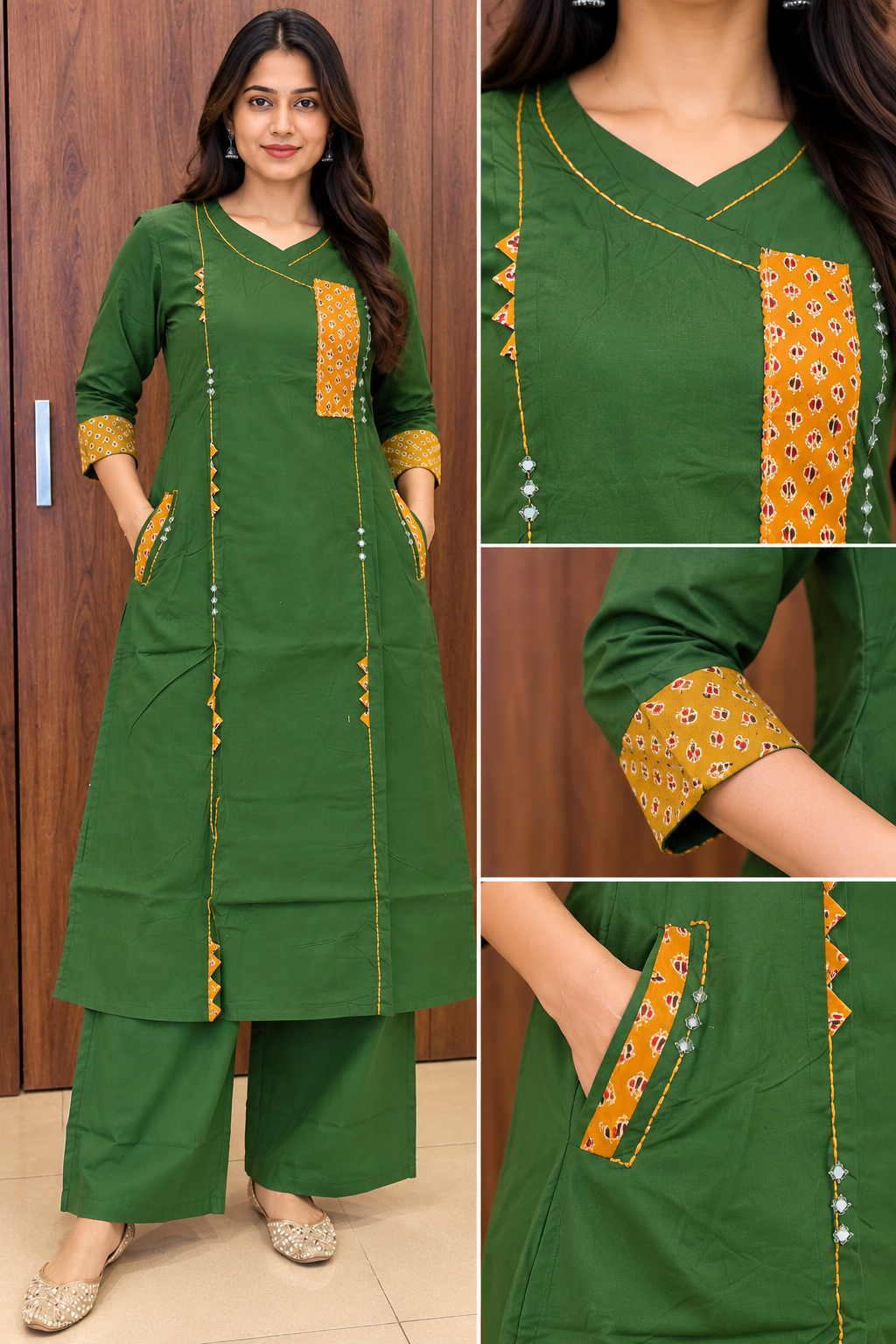 GAMTHI DUPATTA SET (#130)