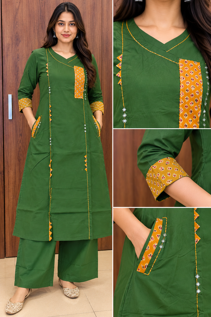 GAMTHI DUPATTA SET (#130)