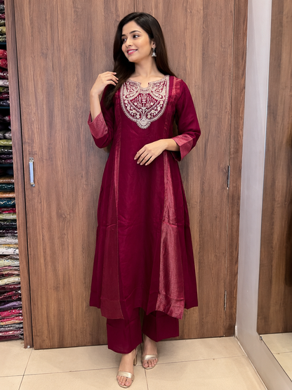 Noor-e-Gul Anarkali Set (#83)