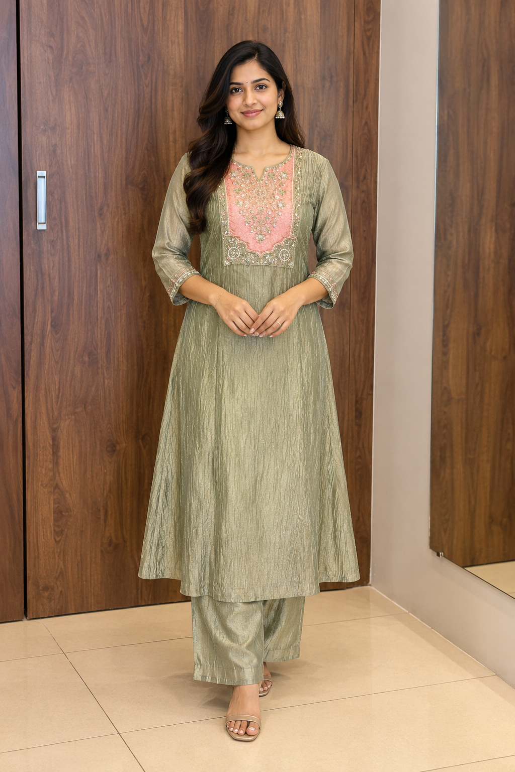SALSA SILK A-LINE DUPATTA SET (#155)
