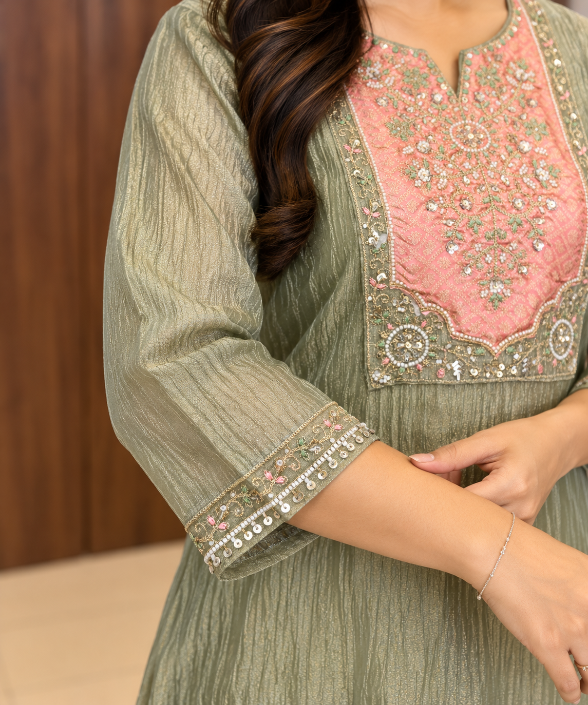 SALSA SILK A-LINE DUPATTA SET (#155)