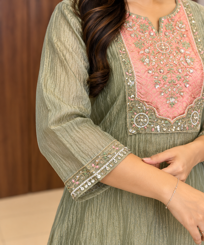 SALSA SILK A-LINE DUPATTA SET (#155)