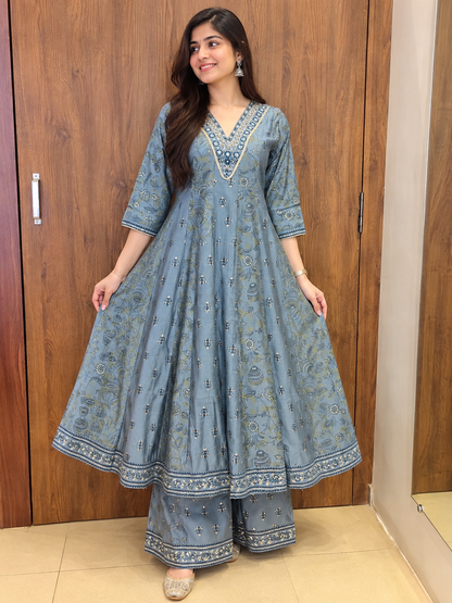 ANARKALI PALAZZO SET (#134)
