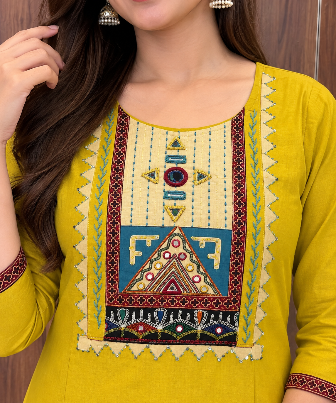 GAMTHI DUPATTA SET (#124)