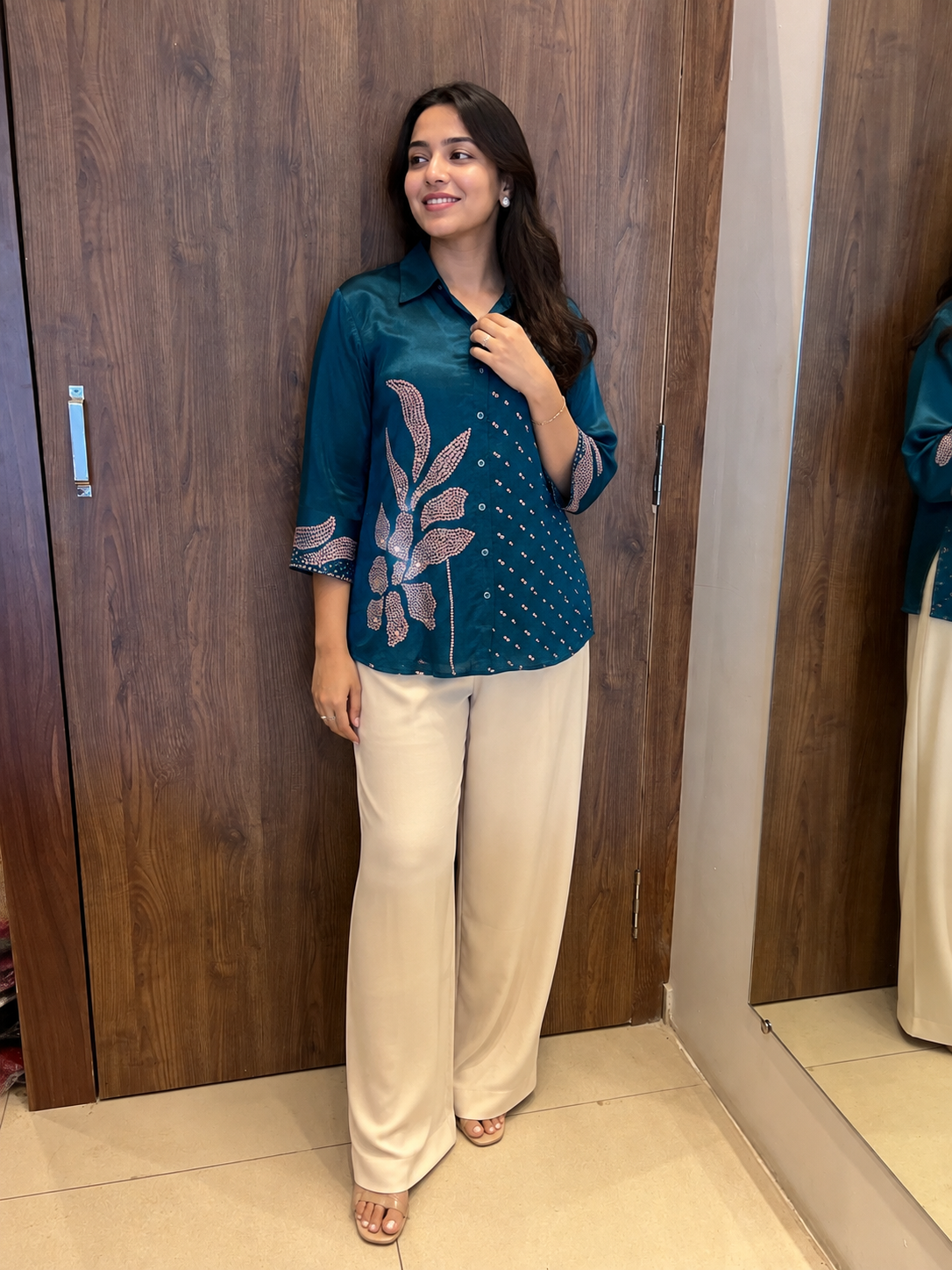 CREPE SILK SHIRT