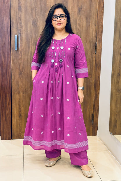 JAMDANI DUPATTA SET (#133)