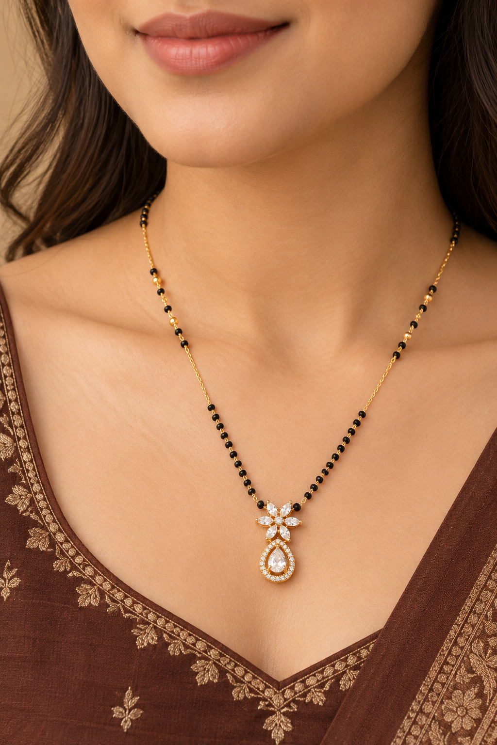(006) A.D ANTI-TURNISH MANGALSUTRA