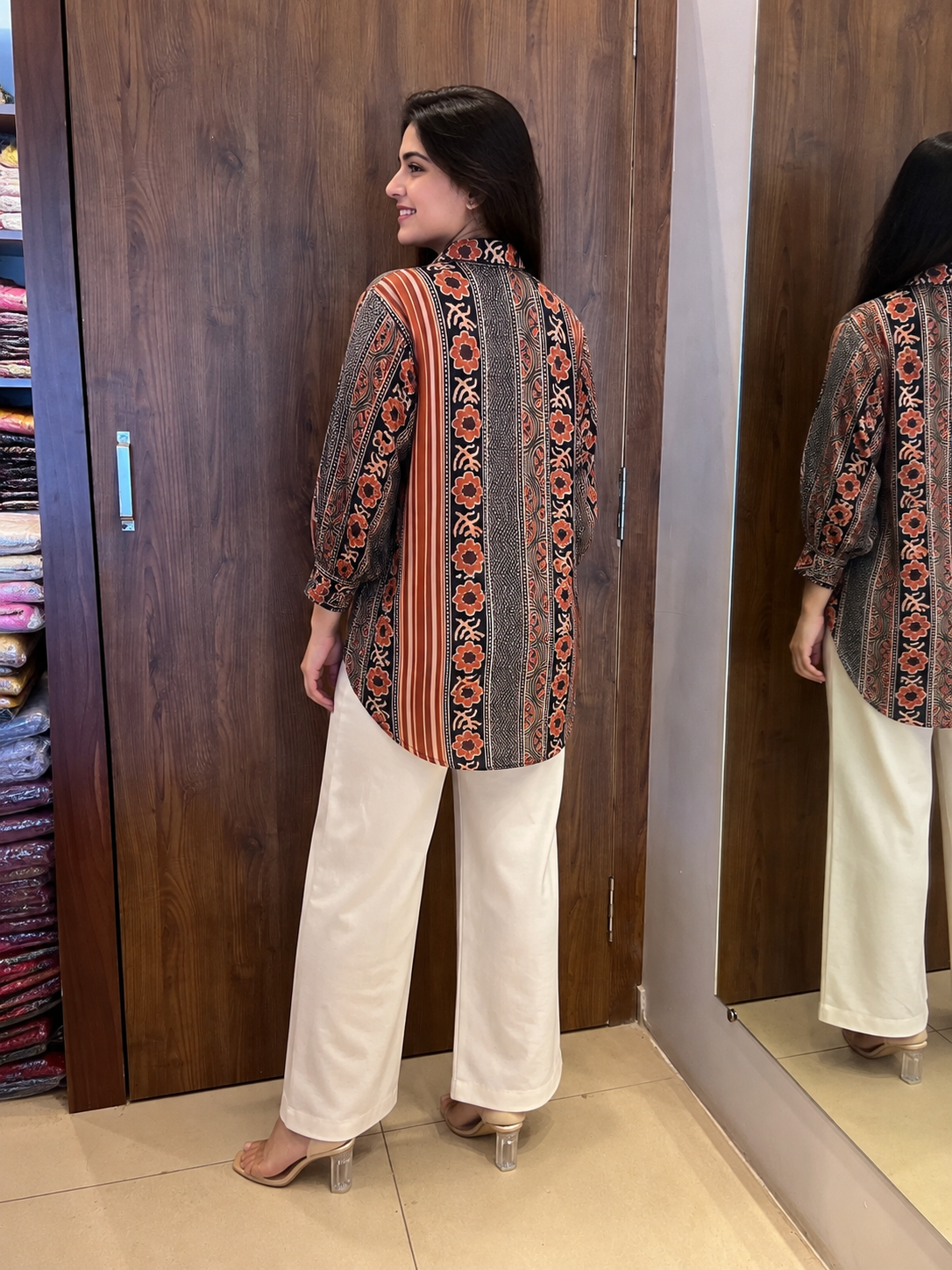 CREPE SILK SHIRT