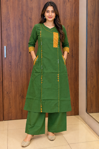 GAMTHI DUPATTA SET (#130)