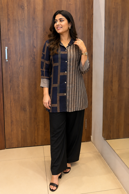 CREPE SILK SHIRT