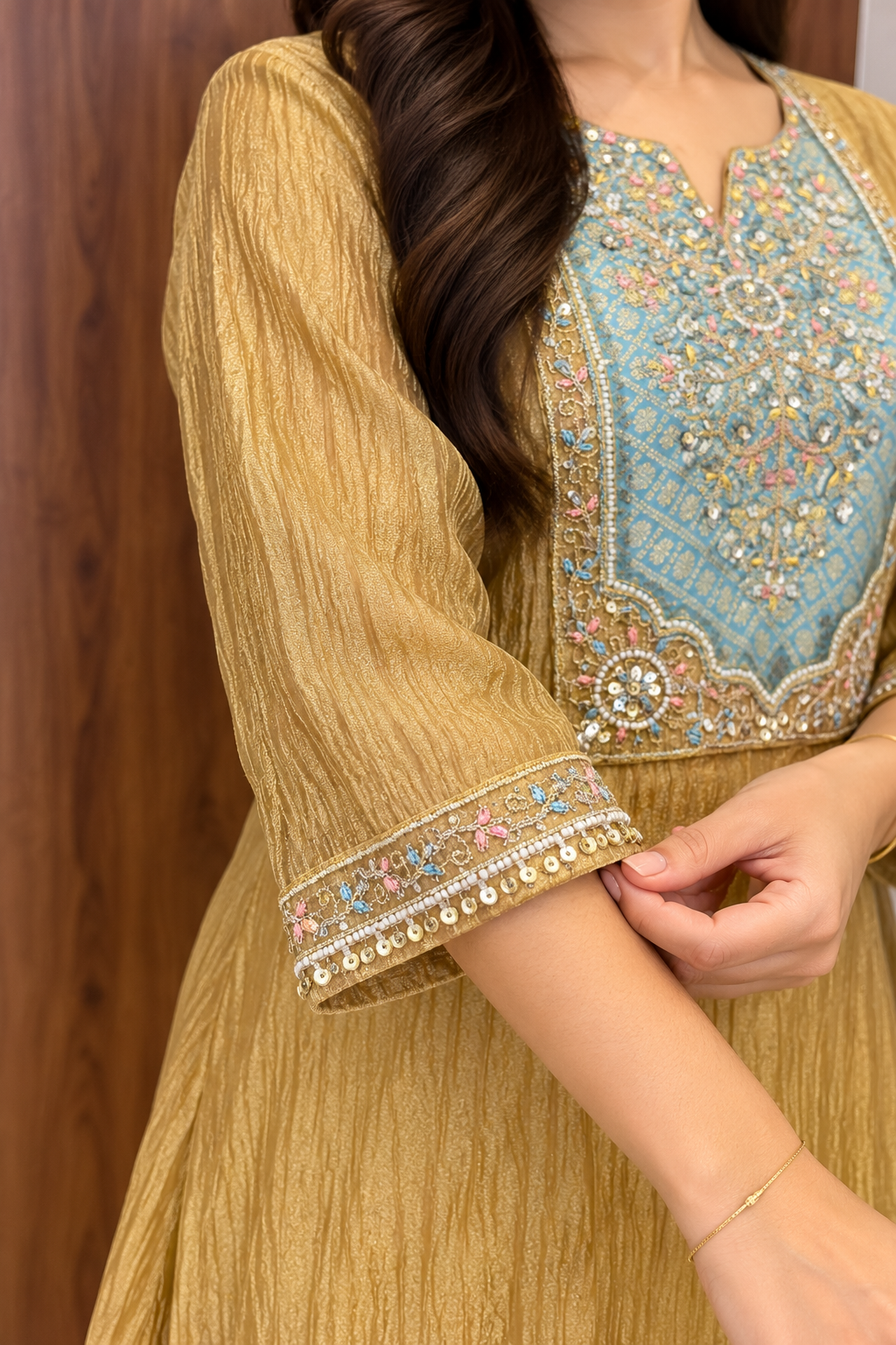 SALSA SILK A-LINE DUPATTA SET (#155)