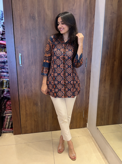 CREPE SILK SHIRT