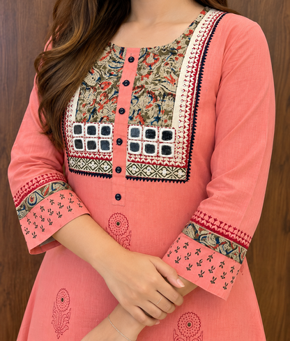 RANGOLI GAMTHI KURTI PANT (#153)