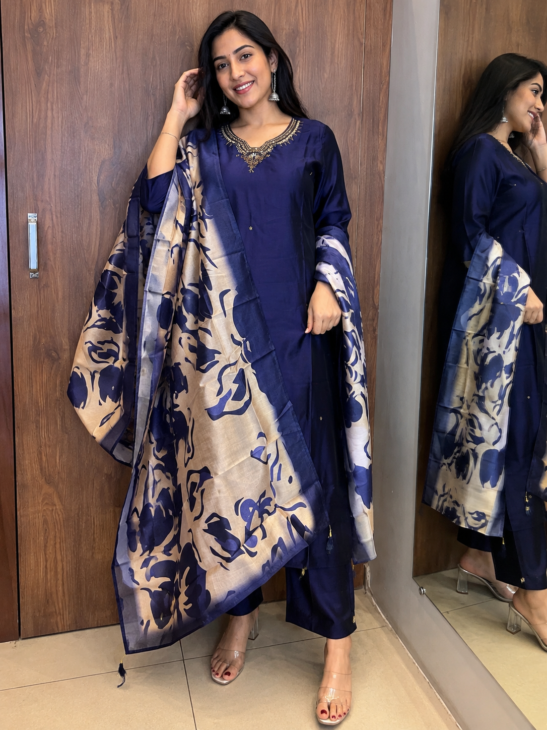 ROYAL SAPPHIRE DUPATTA SET