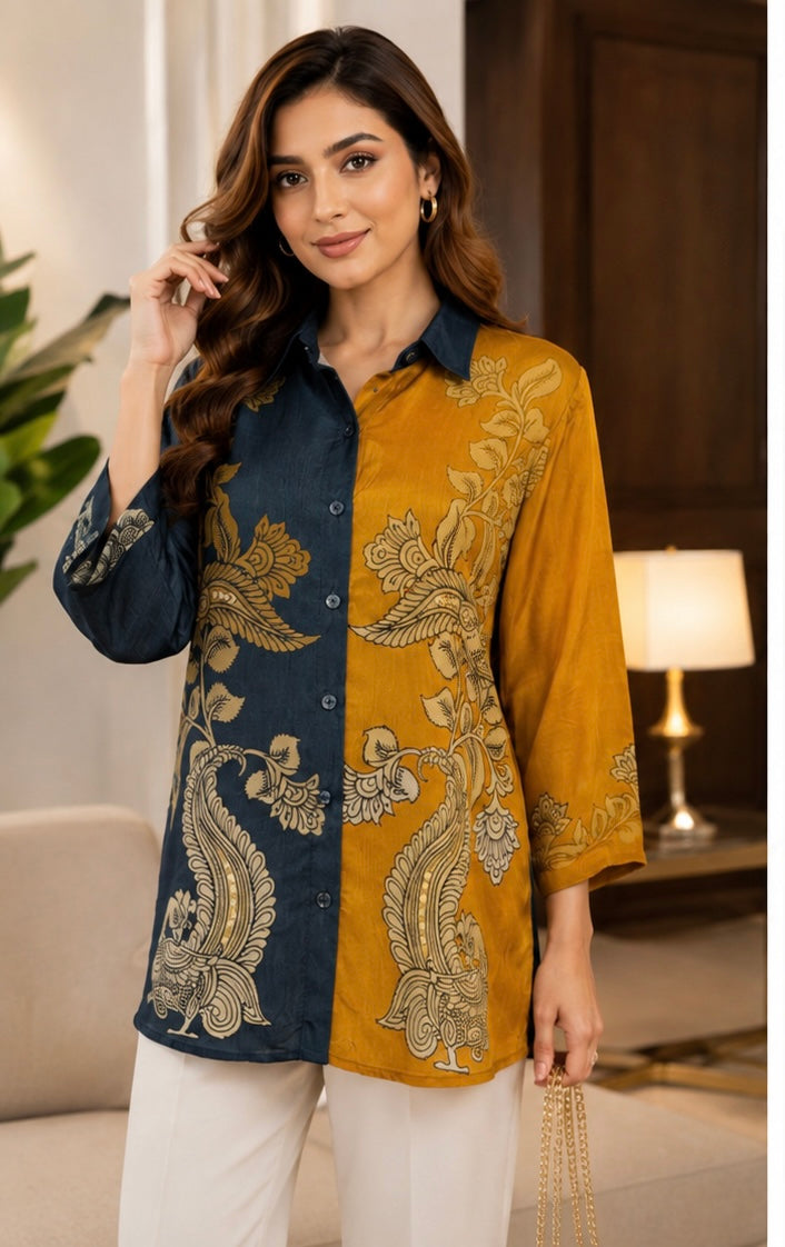 CREPE SILK SHIRT