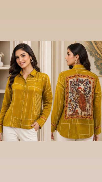CREPE SILK SHIRT