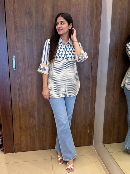 CREPE SILK SHIRT