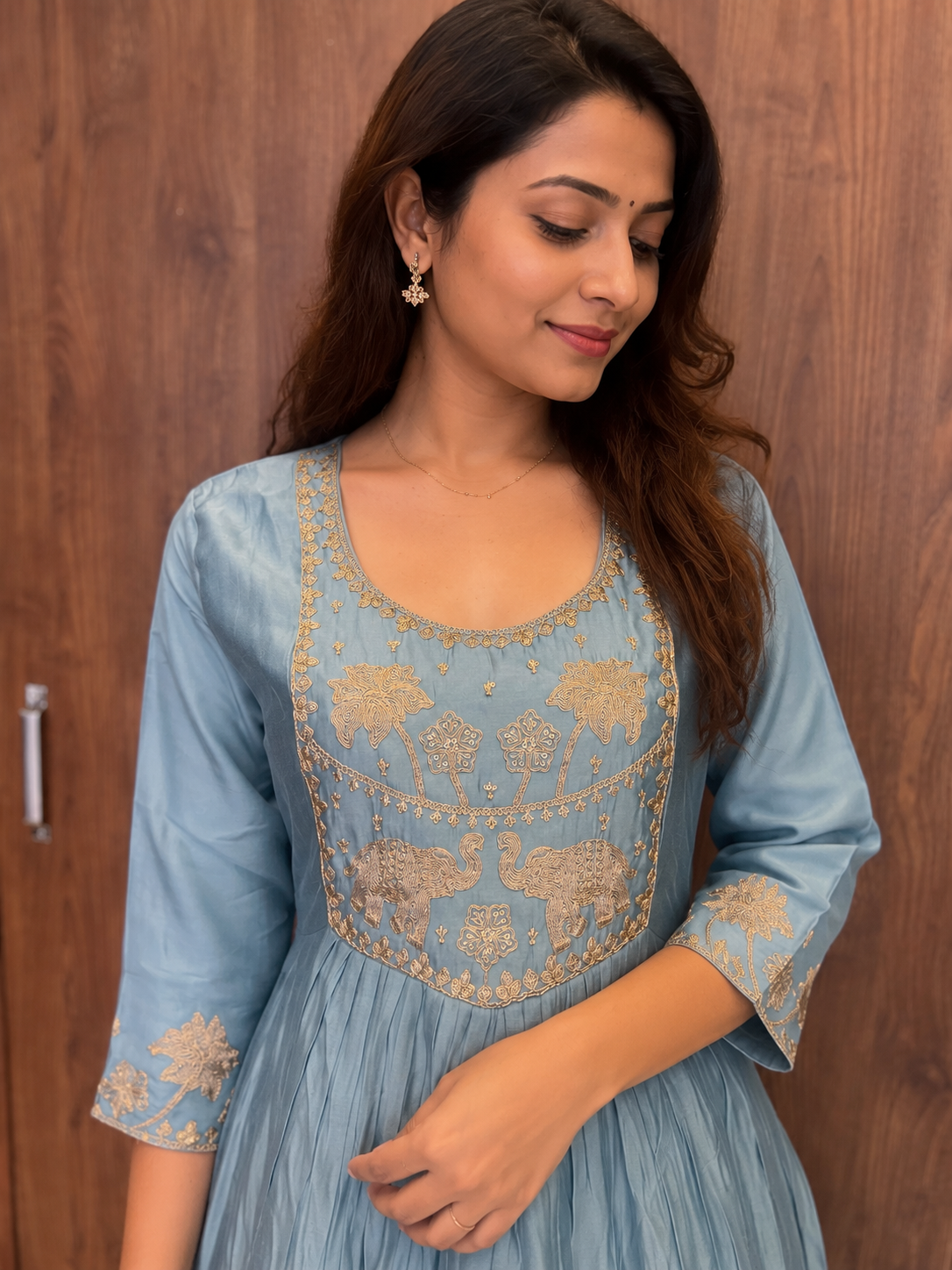 NEEL GAJRJ ANARKALI