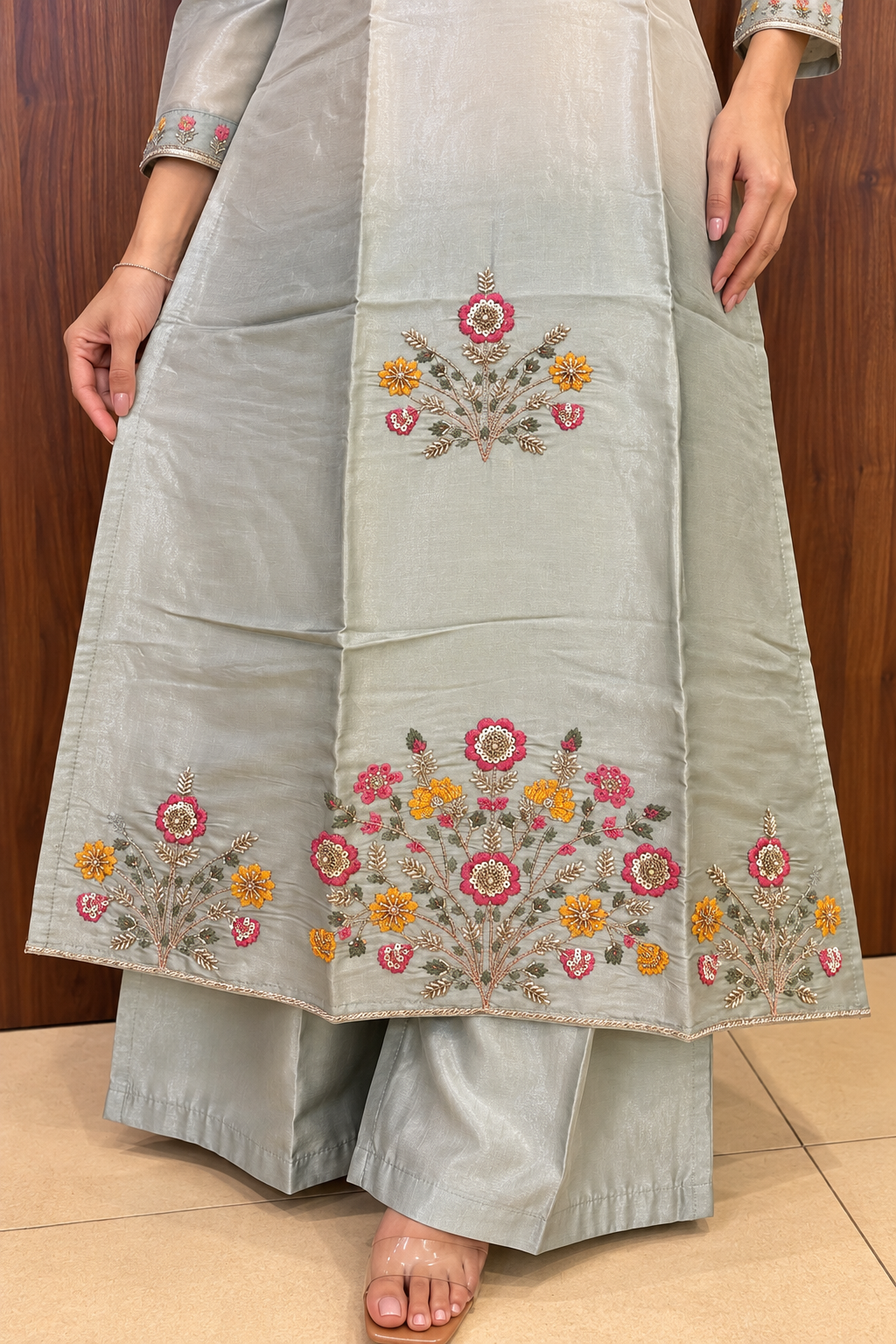 SAGA BLOSSOM DUPPATA SET (#150)