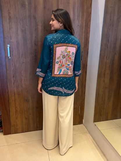CREPE SILK SHIRT