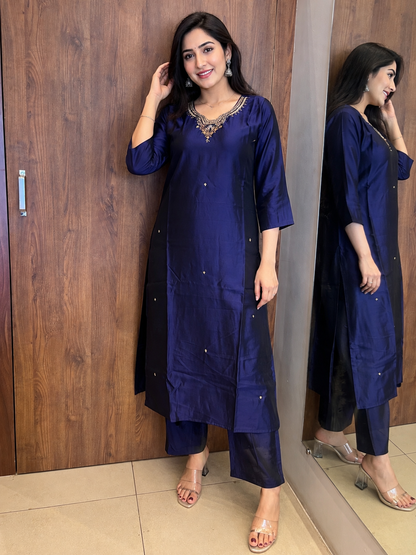 ROYAL SAPPHIRE DUPATTA SET
