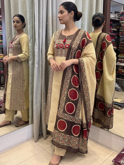 JAIPURI DUPATTA SET