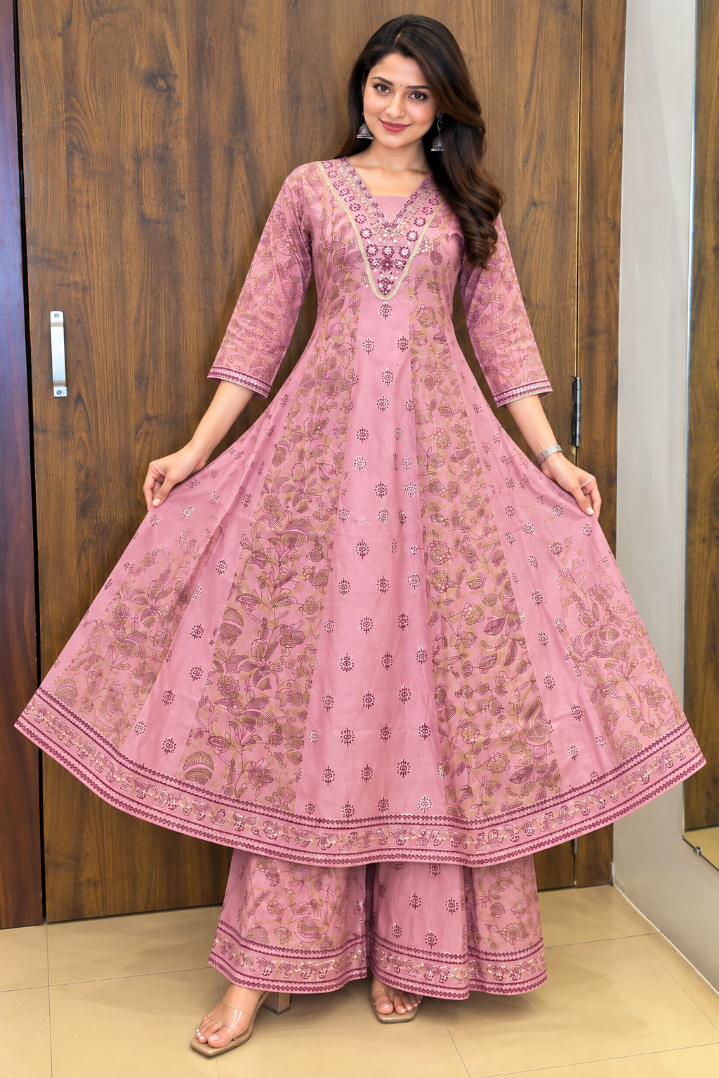 ANARKALI PALAZZO SET (#134)