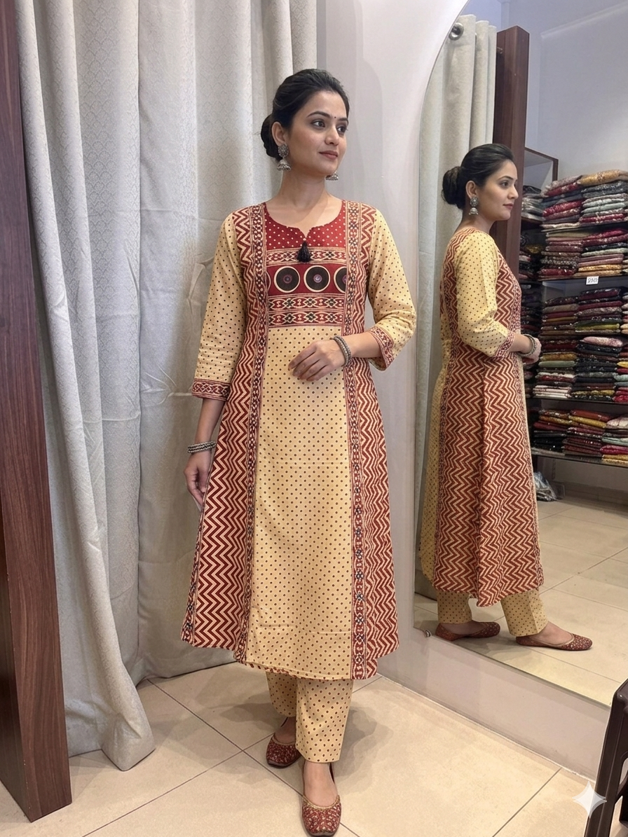 JAIPURI DUPATTA SET