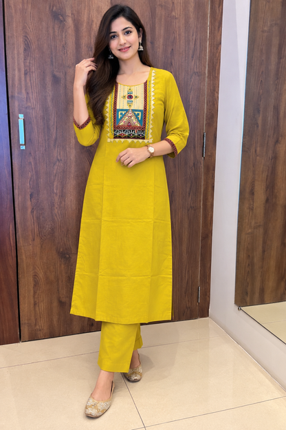 GAMTHI DUPATTA SET (#124)