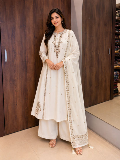 Noor Chanderi Dupatta set