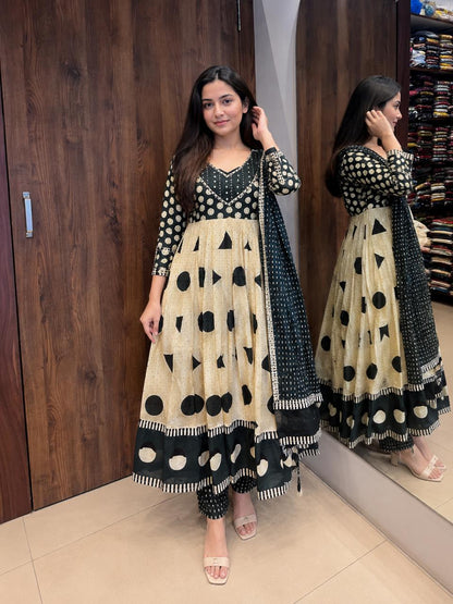 JAIPURI ANARKALI SET